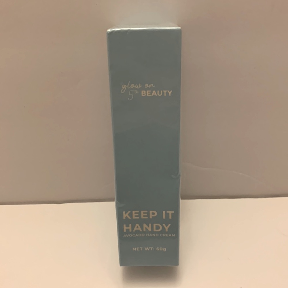 Glow On 5th Beauty Keep It Handy Avocado Nourishing Hand Cream.